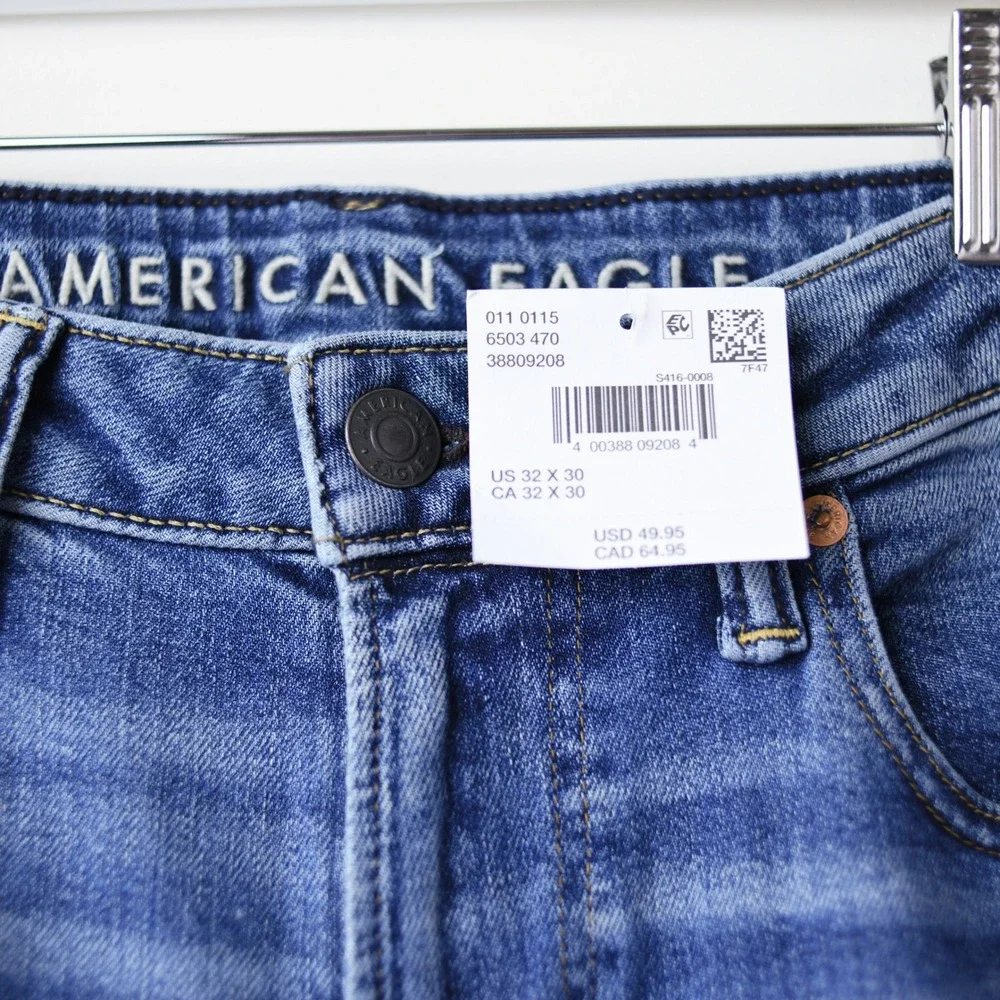 American Eagle AirFlex+ Original Bootcut Jeans Mens 32x30 NEW WITH TAGS